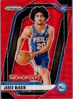 2024-25 Panini Prizm Monopoly #3 Jared McCain Red Prizms