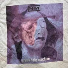 Nine Inch Nails band Pretty Hate Machine White Short Sleeve T shirt NH20705