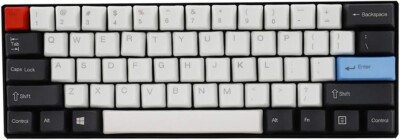 61x Tasten PBT Tastenkappe OEM Profil ANSI Layout Tastenkappe für Cherry MX Gaming Tastatur