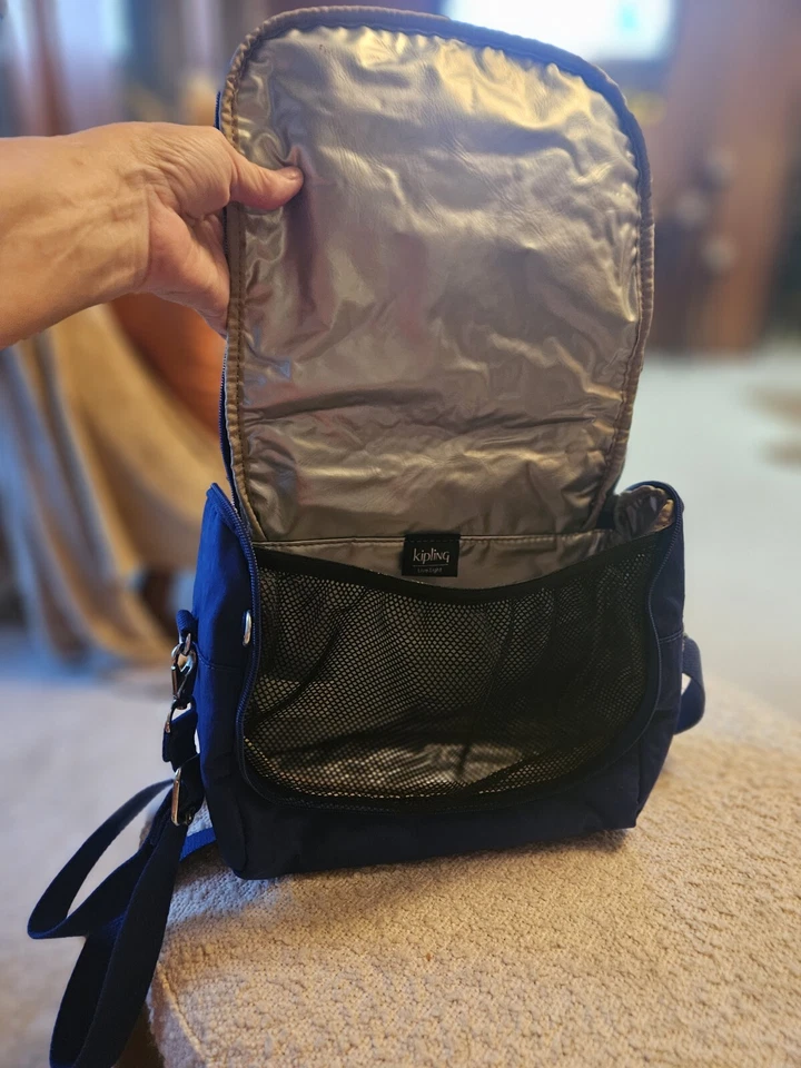 Kipling Lunch Bag Kichirou Insulated ROYAL  Blue - Image 4 of 4