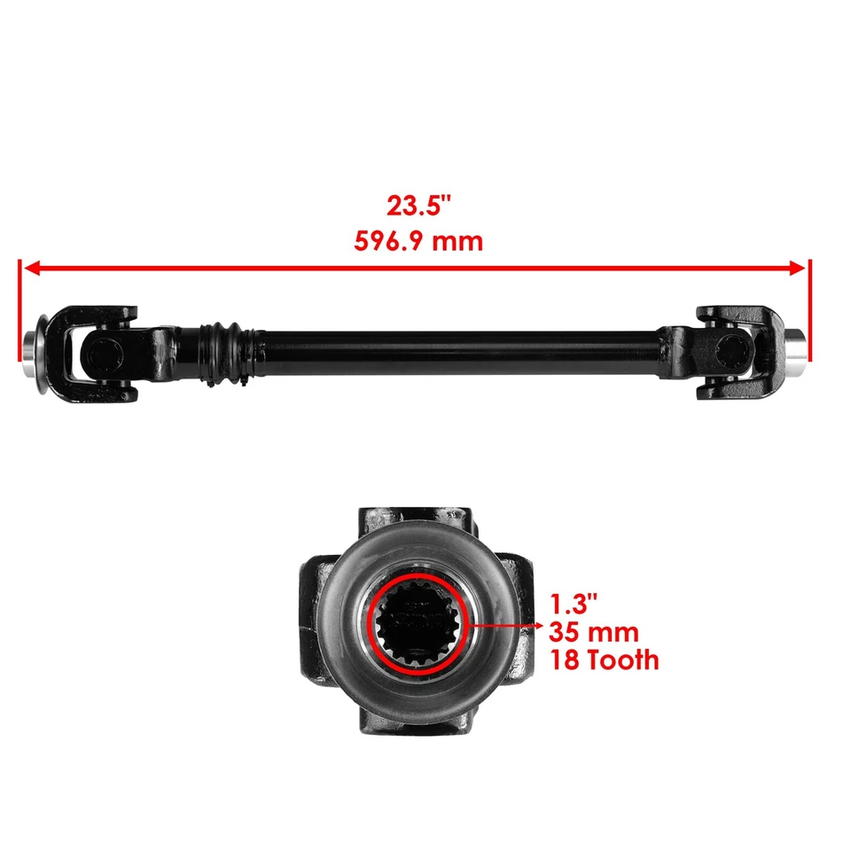 Eje de transmisión trasero Caltric para Can-Am CanAM Outlander L MAX 500 4x4 2015 Foto 2 de 4