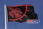 Odinic Raven Large DuraFlag Rope and Toggled (8ft x 5ft)