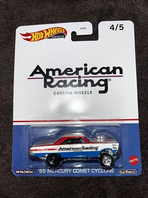 Hot Wheels Premium   '65 Mercury Comet Cyclone American Racing Custom Wheels 4/5