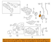 Piezas de motor Ford OEM 18-21 EcoSport - Arandela de polea Crnkshft CM5Z6378A