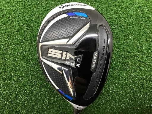 TaylorMade SIM MAX U6 Utility / 6u 28 Deg / Flex Stiff / KBS