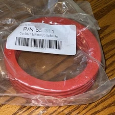 Mustee 65.311 3 " Dia. Rubber Red Finish Drain Seal Brand New