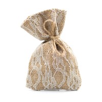 25 Wedding Party Favor Bags Burlap & Lace Rustic Decorations (large (5.5 Inch... on sale 25 Wedding Party Favor Bags Burlap & Lace Rustic Decorations (large (5.5 Inch... on sale