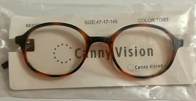 NEW CANNY VISION Tortoise NEIL Eyeglasses 47mm