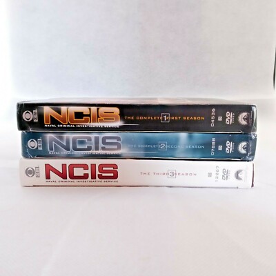NCIS: The First, Second, and Third Season DVD sets 1-3