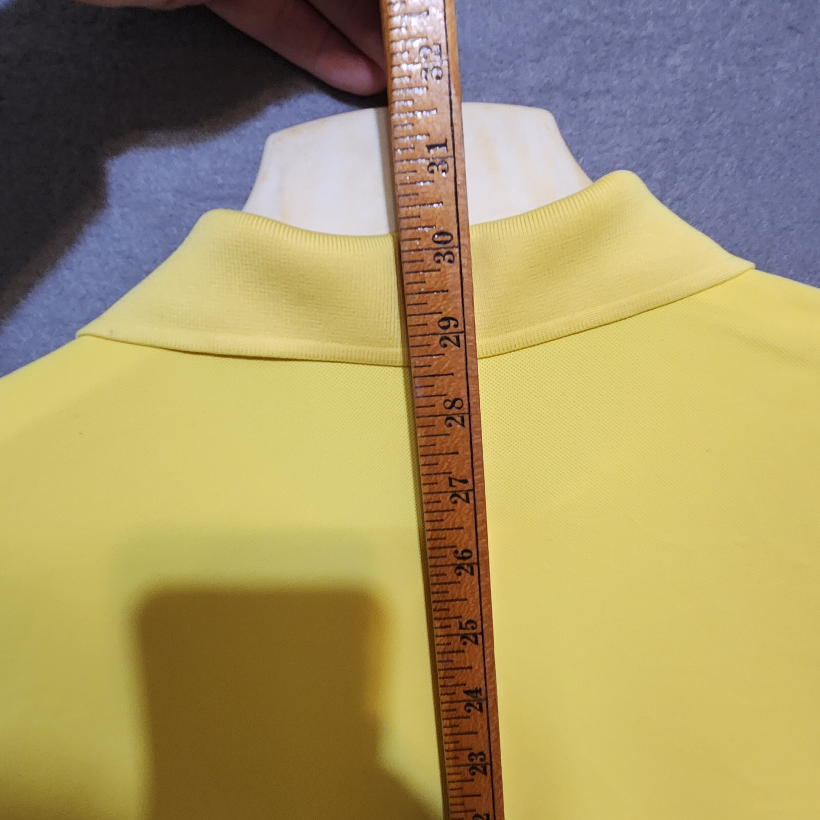 Champion Golf Polo Size Large Yellow