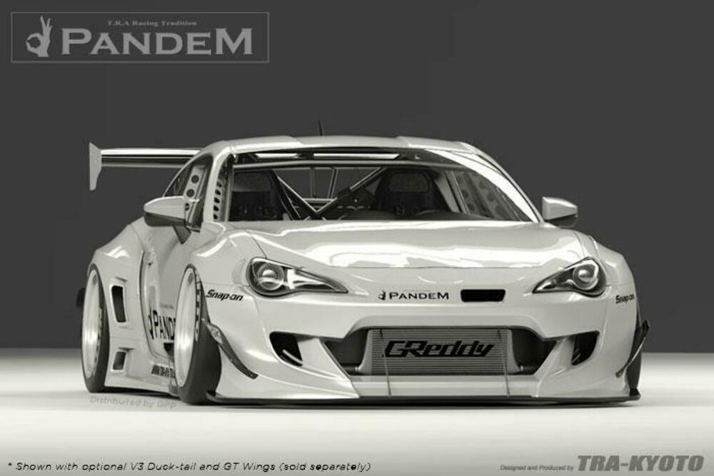 GReddy Pandem V3 Aero Kit w/o Wings for Toyota 86 / Scion FR-S