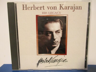 ミュージック HERBERT VON KARAJAN HIS LEGACY Herbert Von Karajan - His Legacy - CD - MINT condition - E21