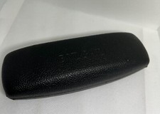 Bvlgari Clamshell Hard Case for Eyeglasses Black Used Italy, small scratches