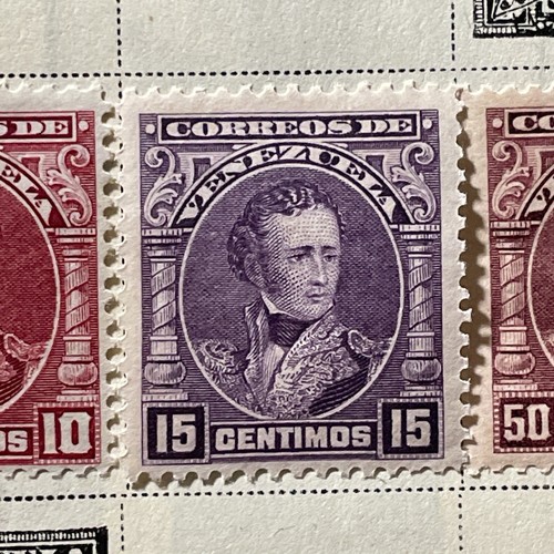 1904-09 Venezuela José de Sucre Set | Sc #231~36 Mi #77~82 SG #311~16 | MHR OG - Picture 5 of 6