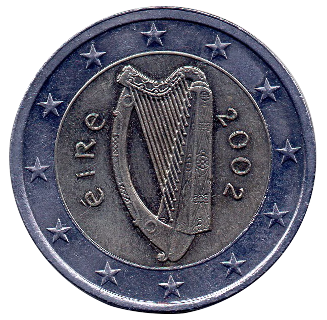 Pièce rare 2 euros Eire (Irlande) 2002 de collection - Photo 1/1