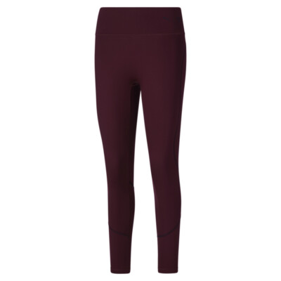 PUMA First Mile X High Waisted 78 Athletic Leggings Womens Purple Athletic Casua