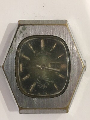 CORNAVIN VINTAGE WATCH 17 JEWELS 511978 MOVEMENT NEED SERVICE  / G3583
