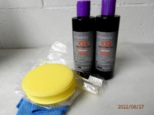 Pro BLACK CARNAUBA CAR WAX w/Sealant BLK/DARK Colors 16oz ebay's #1 BUNDLE+ USA!