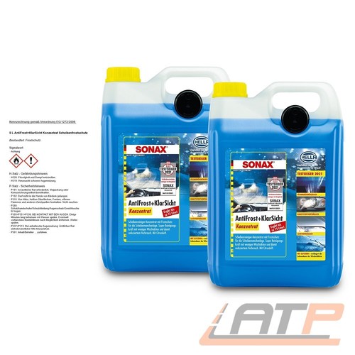 SONAX® AntiFrost Plus Klarsicht Bis -20 C° Citrus