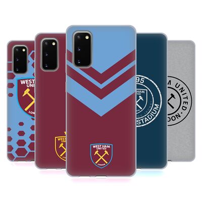 OFFIZIELLE WEST HAM UNITED FC CREST GRAFIKEN GEL HANDYHÜLLE FÜR SAMSUNG HANDYS 1