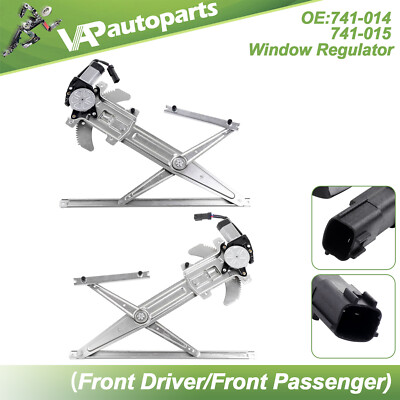 For GMC Canyon Chevy Colorado Isuzu Power Window Regulator Front LH RH w/ Motor