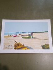Serigrafia firmata P.A.     ALDO RISO. Marina Di Camerota