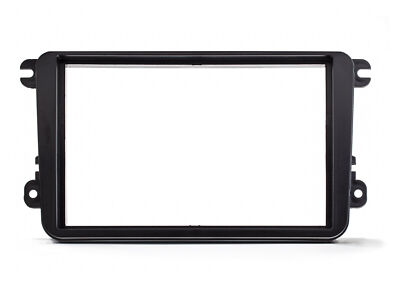 2DIN radio faceplate installation frame compatible VW Passat Touran Tiguan Golf V VI EOS