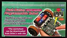 ARTEC - PUSH-BUTTON PROGRAMMABLE ROBOT No PC Required Easy to Program