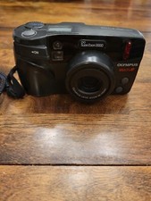 Olympus Super Zoom 3000 DLX 35mm Camera 38-110mm Multi AF UNTested POINT SHOOT