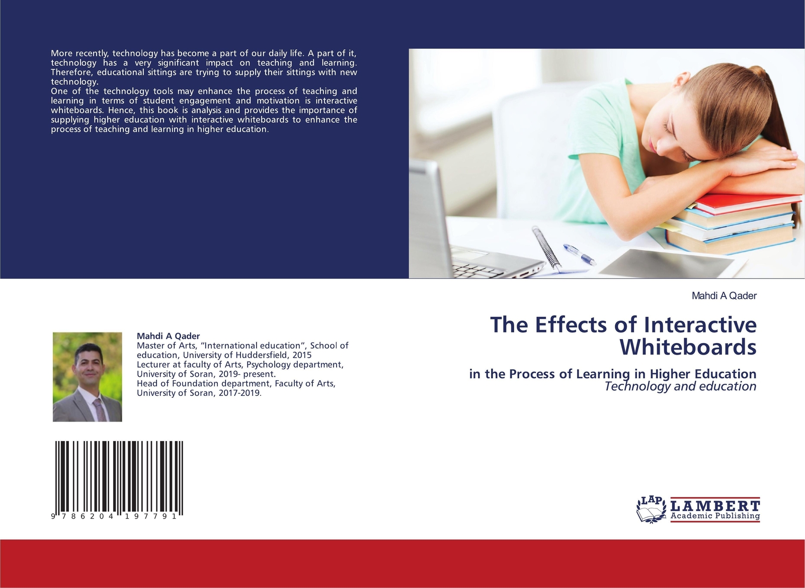Thumbnail - The Effects Of Interactive Whiteboards Mahdi A Qader Taschenbuch