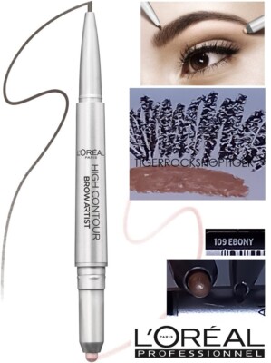 Brow Pen & Highlighter L'Oreal High Contour Brow Artist EBONY