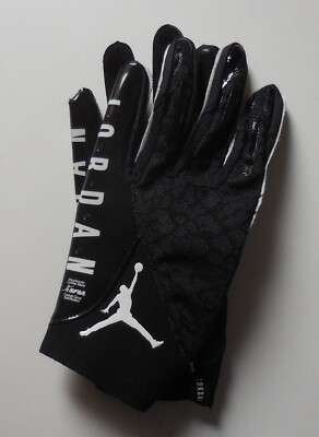 セール‼️JORDAN VAPOR KNIT 4.0 GLOVE BLACK M Nike Jordan Vapor Knit 4.0 Football Gloves Men Black/Black/White