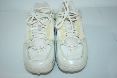 Vintage Nike Air Mens White Lace Up 2004 Sneaker Shoes 040103 IY Size 9.5 Vintage Nike Air Mens White Lace Up 2004 Sneaker Shoes  main image 3