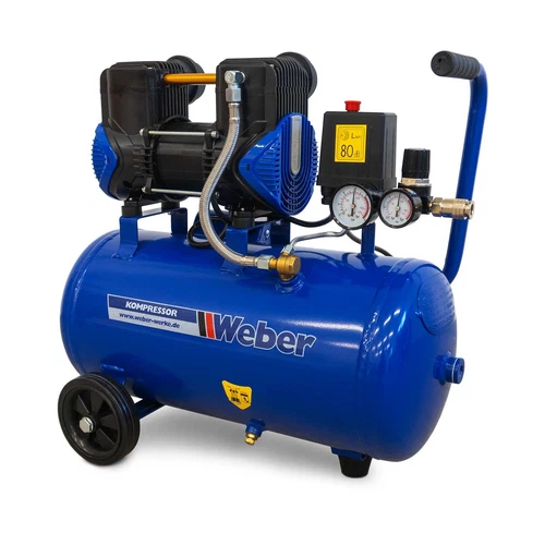 Flüsterkompressor Kompressor 24L Luftkompressor leise Silent Airbrush