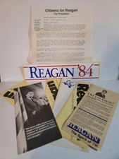President Ronald Reagan items Lot Vintage