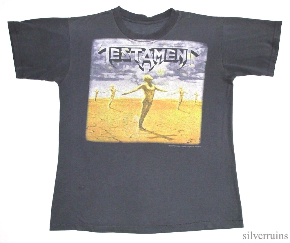 TESTAMENT 1989年ツアーTシャツ TESTAMENT 1989年ツアーTシャツ