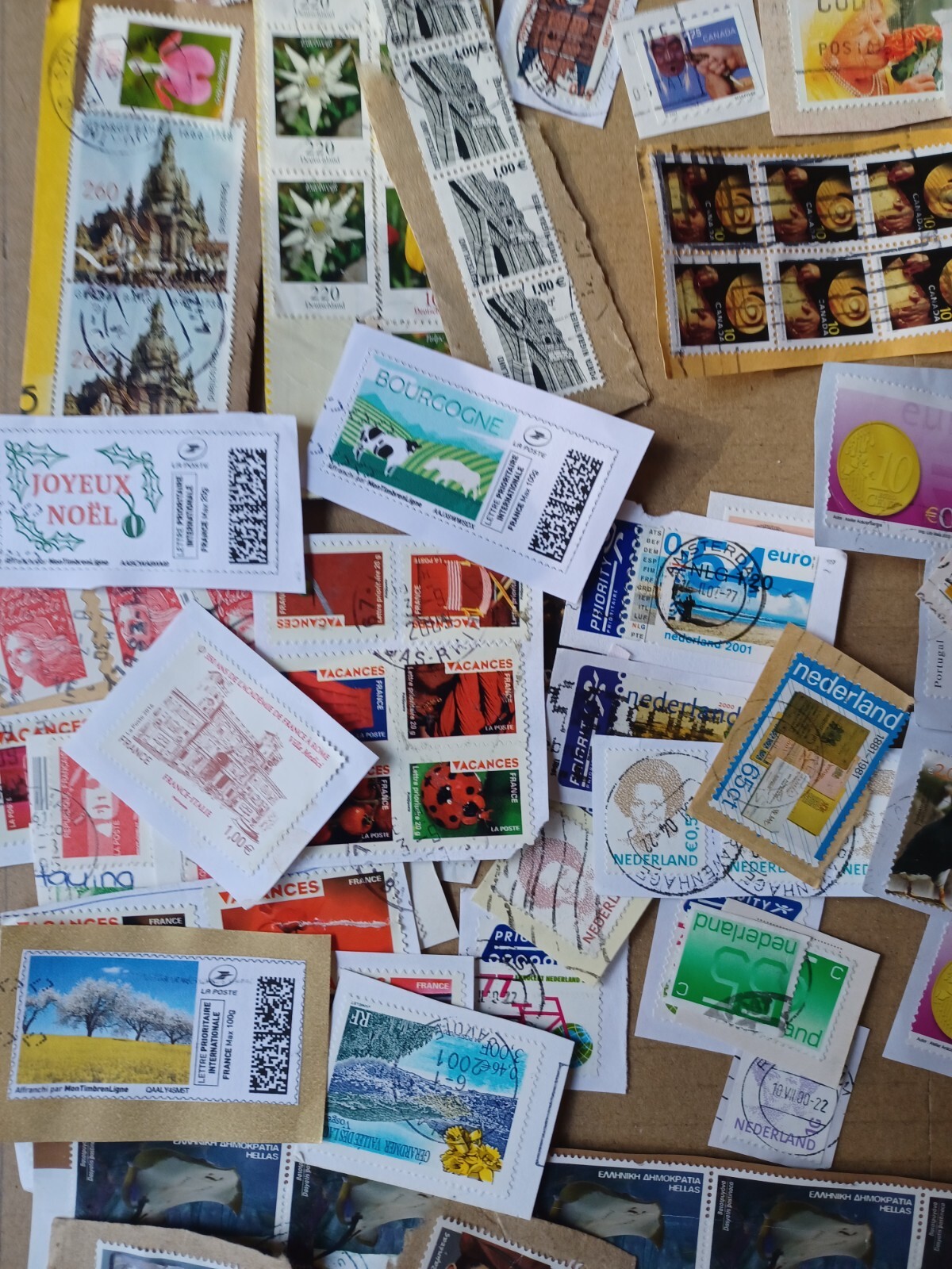 Job Lot Mixed Postage Stamps Bundle Various International Stamps eBay