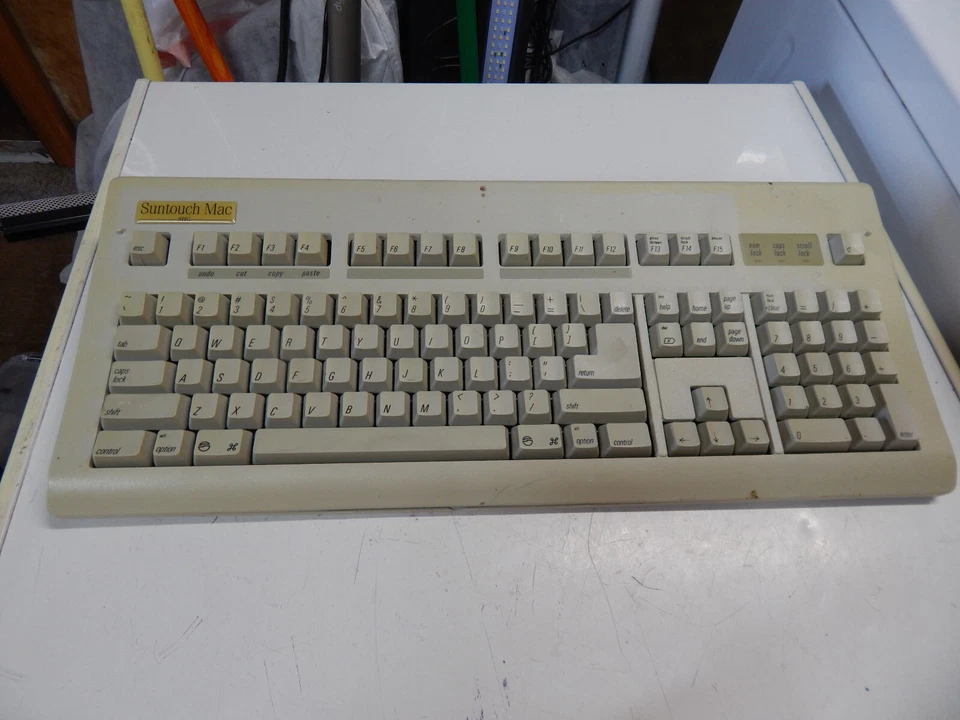 RARE Apple Mac Mackintosh Misprint Collectable SIIG Suntouch MAK-105 Keyboard - Image 2 of 4