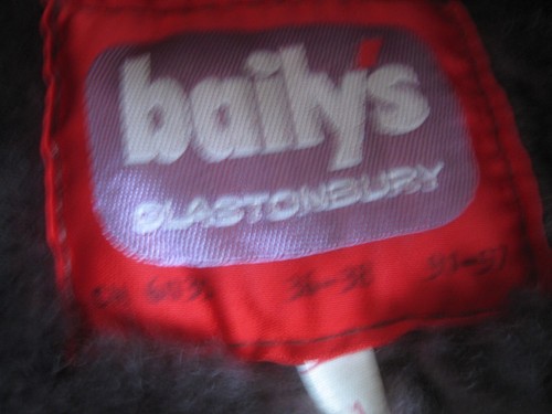 ABRIGO BAILYS BAILEYS PIEL DE OVEJA PIEL DE OVEJA 38 36 vintage lana cuero INGLATERRA - Imagen 23 de 24