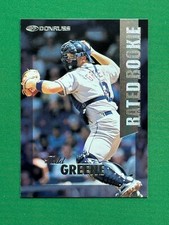 1997 Donruss Series 1 Baseball #26 of 30 Todd Greene RC Rated Rookies