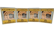 ILLUMINATI Moon Tarot Card Hibiscus Scented Bath Bomb Lot of 4 Cracked