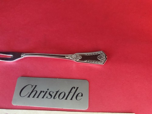 FOURCHETTE BULOT ESCARGOT SANS GÊNE 14.8 CM TRÈS BEL ÉTAT MÉTAL ARGENTÉ - Imagen 2 de 5