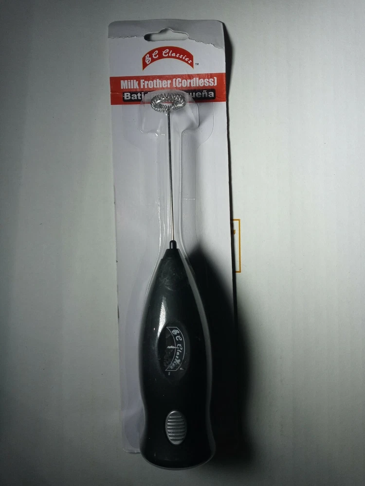 Milk Frother Cordless Stainless Steel Frother by BeneCasa