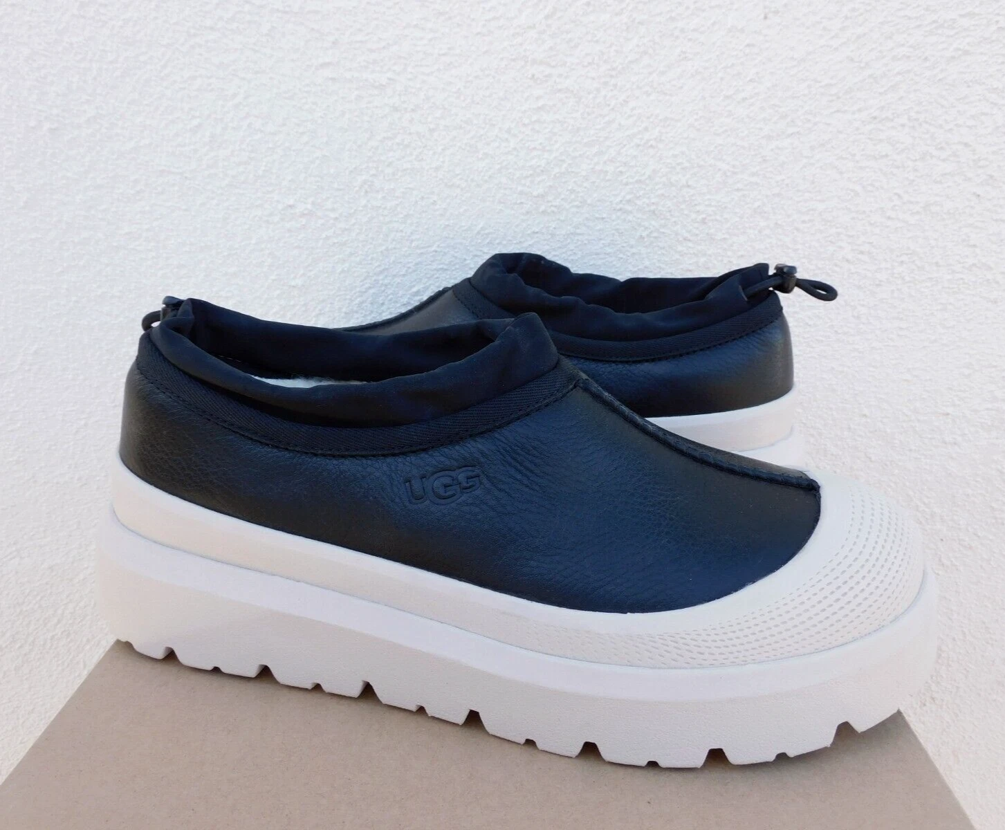 SCARPE IMPERMEABILI UGG NERE TASMAN WEATHER HYBRID UOMO US 10 DONNA US 11 ~ NUOVE CON SCATOLA