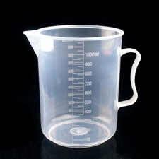 500/1000ml Large Measuring Cup Transparent Jug Tool Kitchen Beaker Plastic"