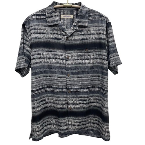 Tommy Bahama Tripoli Tie Dye Camp Shirt Size Large