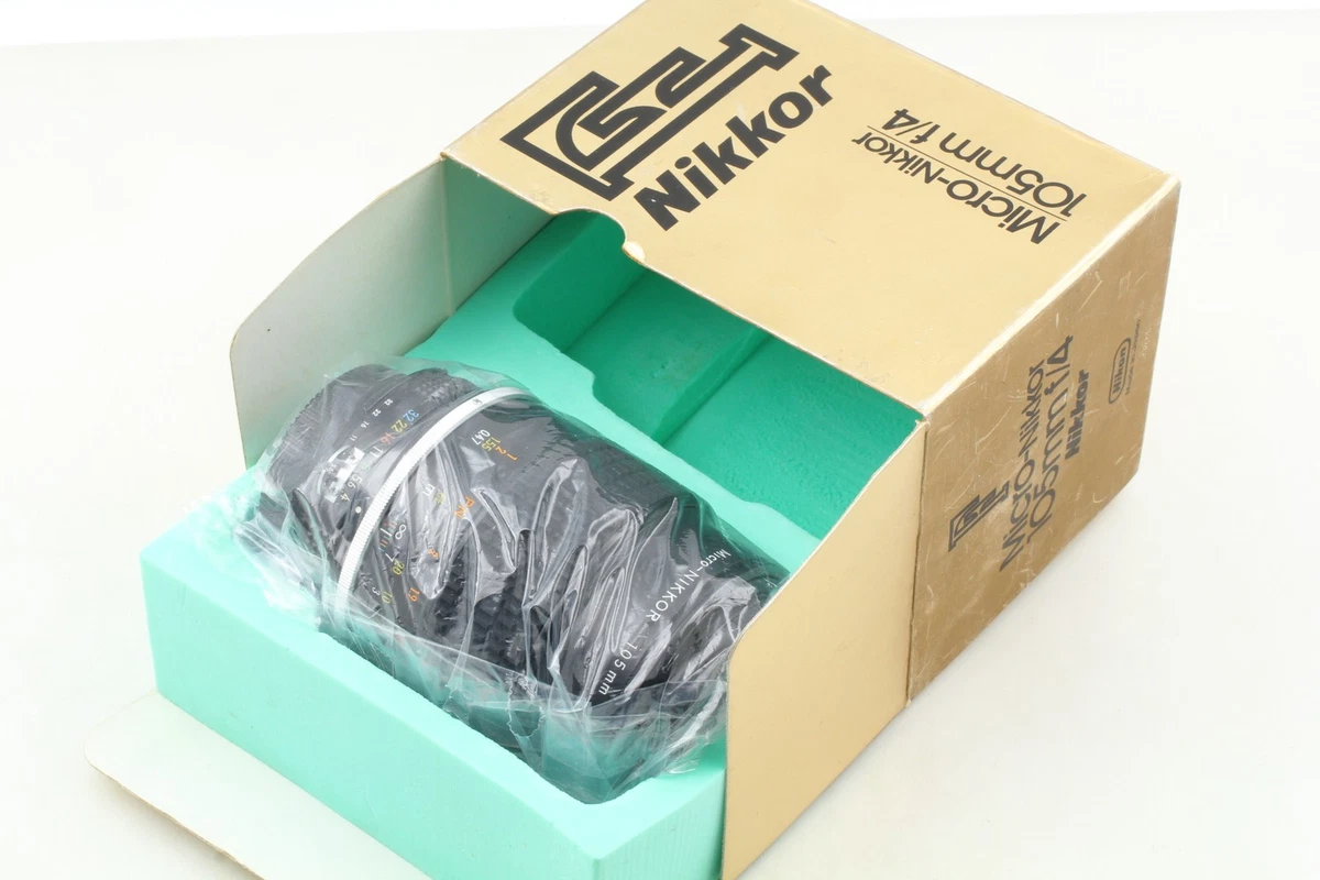 Nikon Micro NIKKOR f/4 Camera Lenses 105mm Focal for sale - eBay