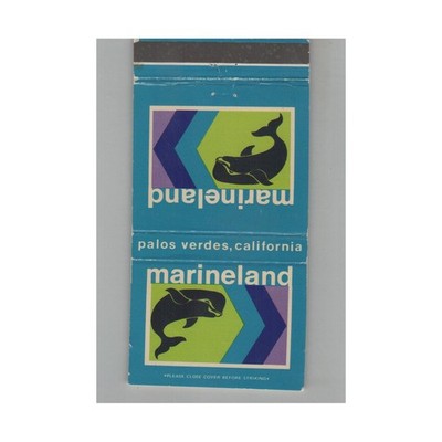 Matchbook Cover Palos Verdes California Marineland
