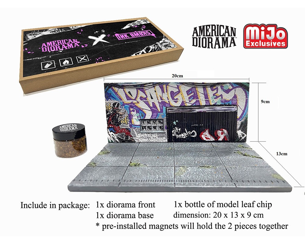 American Diorama LA Street Art Diorama Graffiti – Limited Edition