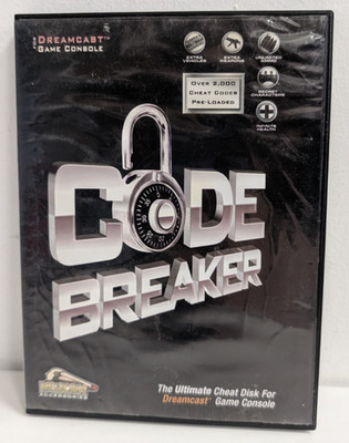 Code Breaker for Sega Dreamcast Pelican Accessories NO Manual Tested Authentic